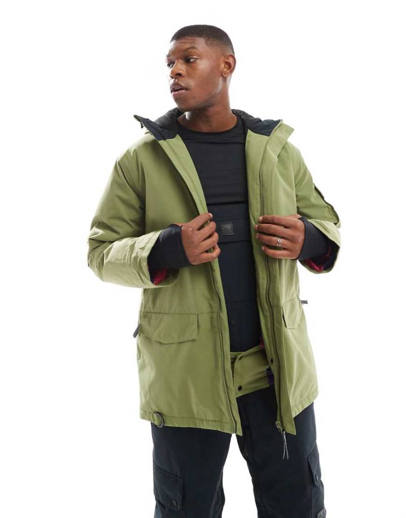 OOSC - Yeh Man - Skijacke in Khaki-Grün von OOSC