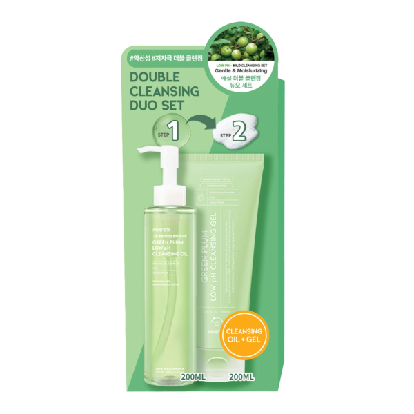 OOTD - Green Plum Low pH Double Cleansing Duo Set - 200ml + 200ml OOTD - Green Plum Low pH Double Cleansing Duo Set - 200ml + 200ml von #OOTD