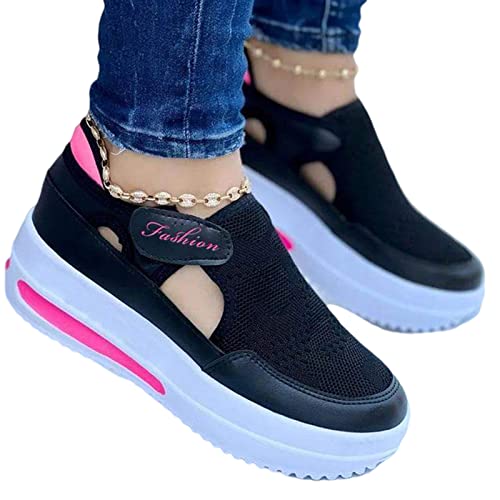 2022 Spring Sneakers Women Casual Breathable Sport Shoes, Casual Shoes Womens Spring and Summer Woven Breathable Casual Mesh Shoes von OOTDAY