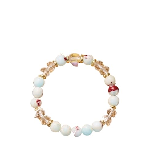 OOTMAO 12 Sternbild-Kristall-Perlenarmbänder für Damen und Herren, Naturstein, handgefertigt, Krebs, Jungfrau, Löwe, Armreif, Energie-Freundschaftsschmuck, Einheitsgröße, Achat OOTMAO 12 Sternbild-Kristall-Perlenarmbänder für Damen und Herren, Naturstein, handgefertigt, Krebs, Jungfrau, Löwe, Armreif, Energie-Freundschaftsschmuck, Einheitsgröße, Achat von OOTMAO