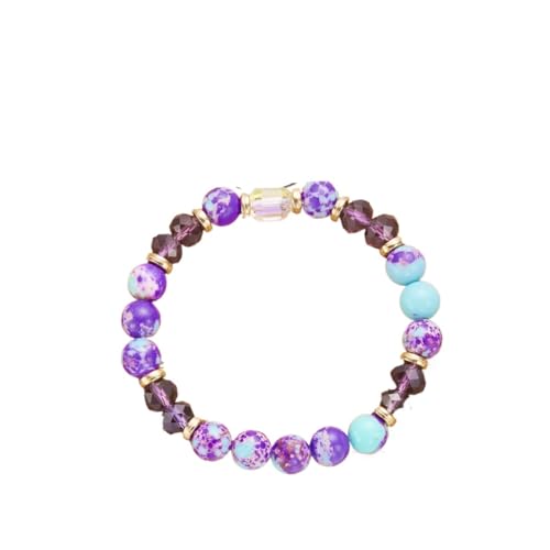 OOTMAO 12 Sternbild-Kristall-Perlenarmbänder für Damen und Herren, Naturstein, handgefertigt, Krebs, Jungfrau, Löwe, Armreif, Energie-Freundschaftsschmuck, Einheitsgröße, Achat OOTMAO 12 Sternbild-Kristall-Perlenarmbänder für Damen und Herren, Naturstein, handgefertigt, Krebs, Jungfrau, Löwe, Armreif, Energie-Freundschaftsschmuck, Einheitsgröße, Achat von OOTMAO