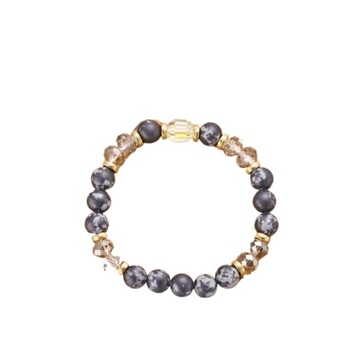 OOTMAO 12 Sternbild-Kristall-Perlenarmbänder für Damen und Herren, Naturstein, handgefertigt, Krebs, Jungfrau, Löwe, Armreif, Energie-Freundschaftsschmuck, Einheitsgröße, Achat OOTMAO 12 Sternbild-Kristall-Perlenarmbänder für Damen und Herren, Naturstein, handgefertigt, Krebs, Jungfrau, Löwe, Armreif, Energie-Freundschaftsschmuck, Einheitsgröße, Achat von OOTMAO