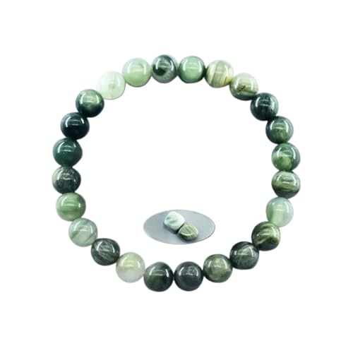 OOTMAO 8 mm Naturstein-Perlenarmbänder für Damen und Herren, bringen Reichtum, Liebe, Energie, Schutz, Kristallperlen, Armbänder, Meditationsschmuck, Einheitsgröße, Achat OOTMAO 8 mm Naturstein-Perlenarmbänder für Damen und Herren, bringen Reichtum, Liebe, Energie, Schutz, Kristallperlen, Armbänder, Meditationsschmuck, Einheitsgröße, Achat von OOTMAO