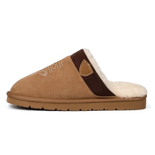 OOW Cowboystiefel aus echtem Wildleder, für Herren, Westernhausschuhe, für drinnen und draußen, quadratische Zehenpartie, Kastanie, 42 EU OOW Cowboystiefel aus echtem Wildleder, für Herren, Westernhausschuhe, für drinnen und draußen, quadratische Zehenpartie, Kastanie, 42 EU von OOW