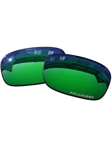 OOWLIT Ersatzgläser kompatibel mit Oakley Holbrook OO9102 Sonnenbrille, Smaragd, Einheitsgröße von OOWLIT