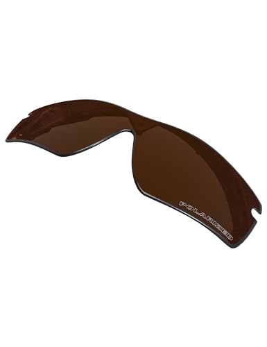 OOWLIT Ersatzgläser kompatibel mit Oakley RadarLock Path Sonnenbrille, Braun (Brown Combine8™ Polarized), Einheitsgröße von OOWLIT