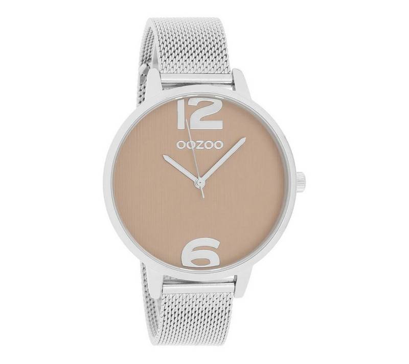 OOZOO Quarzuhr Damenuhr C10140 Sandfarben Meshband 42 mm C10140 OOZOO Quarzuhr Damenuhr C10140 Sandfarben Meshband 42 mm C10140 von OOZOO