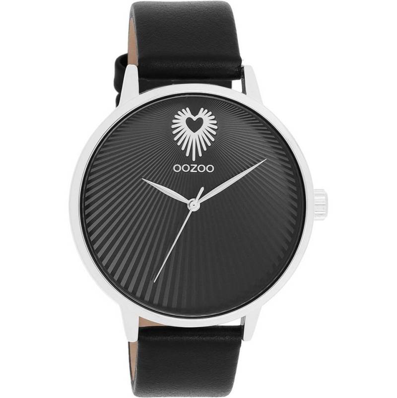 OOZOO Quarzuhr Damenuhr C11241 Schwarz Lederband 42 mm OOZOO Quarzuhr Damenuhr C11241 Schwarz Lederband 42 mm von OOZOO