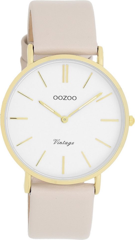 OOZOO Quarzuhr Oozoo Unisex Armbanduhr OOZOO Vintage, (Analoguhr) von OOZOO