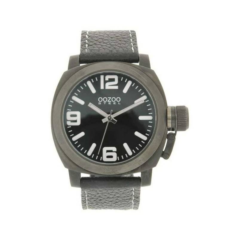 OOZOO Quarzuhr Steel OS0024 XXL Armbanduhr schwarz - 45 mm OOZOO Quarzuhr Steel OS0024 XXL Armbanduhr schwarz - 45 mm von OOZOO