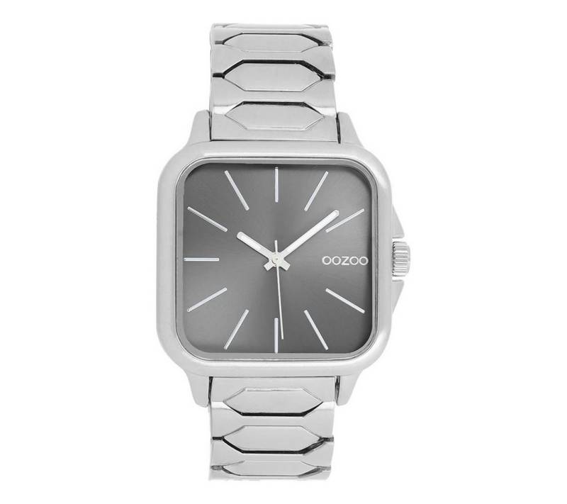OOZOO Quarzuhr Armbanduhr C11602 – Grau – Edelstahlband – 36 mm von OOZOO