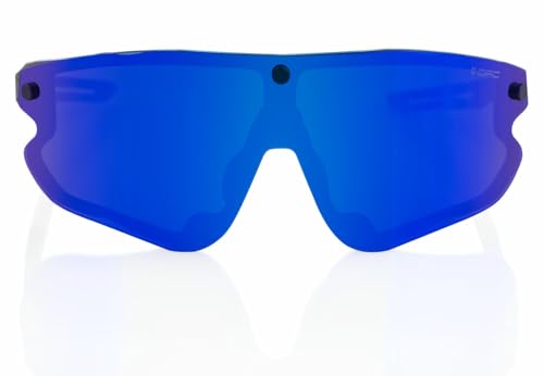 OPC All Round MORPHO Matt Black/Blue REVO/Yellow Set | Sport-Sonnenbrille mit Polarisation | Wechselgläser für Radfahren und Klettern | UV400 | Magnet-System OPC All Round MORPHO Matt Black/Blue REVO/Yellow Set | Sport-Sonnenbrille mit Polarisation | Wechselgläser für Radfahren und Klettern | UV400 | Magnet-System von OPC