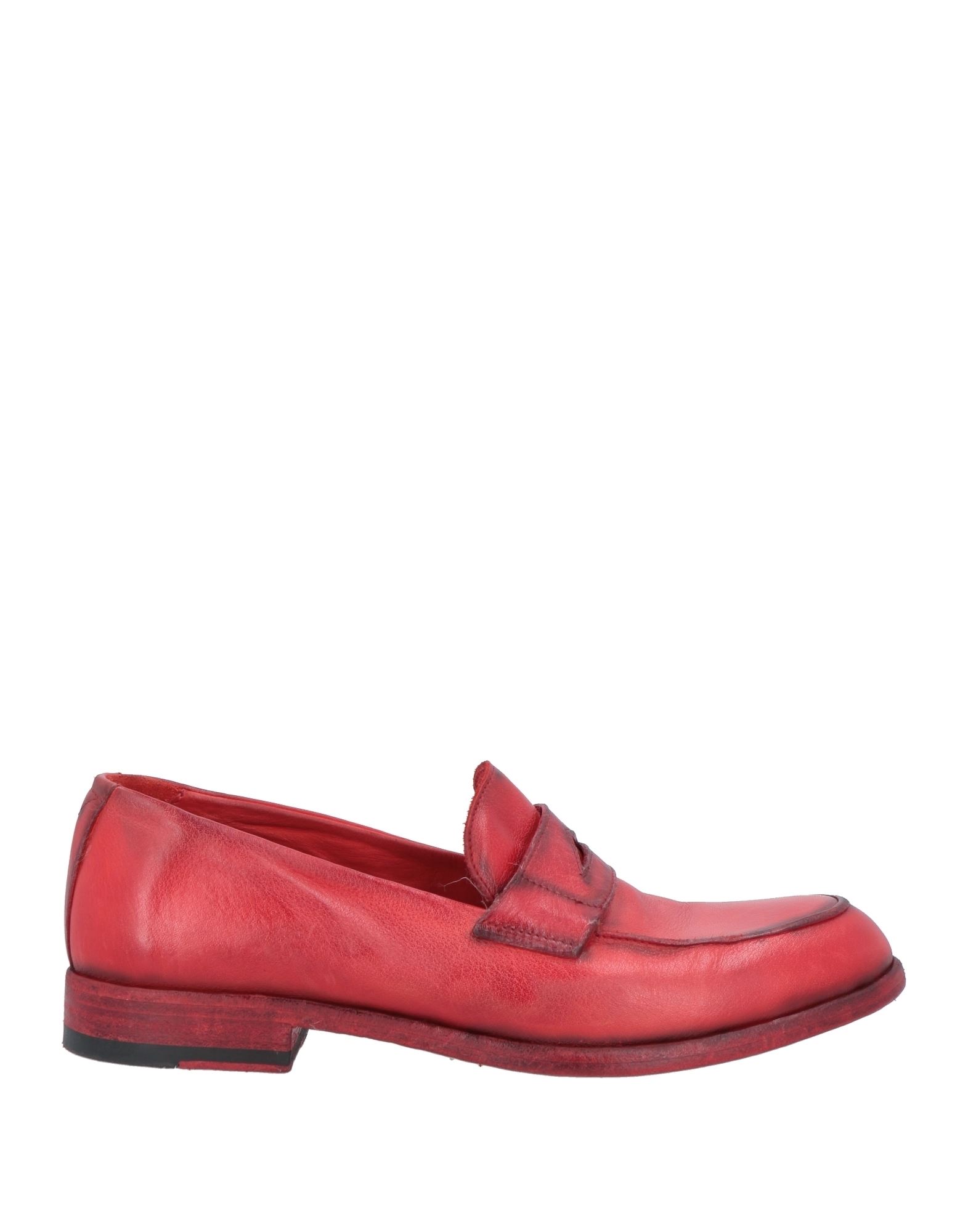 OPEN CLOSED SHOES Mokassin Damen Rot von OPEN CLOSED SHOES