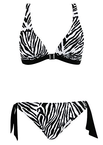 OPERA Bikini 62.6, schwarz/Weiss, Größe 40B von OPERA
