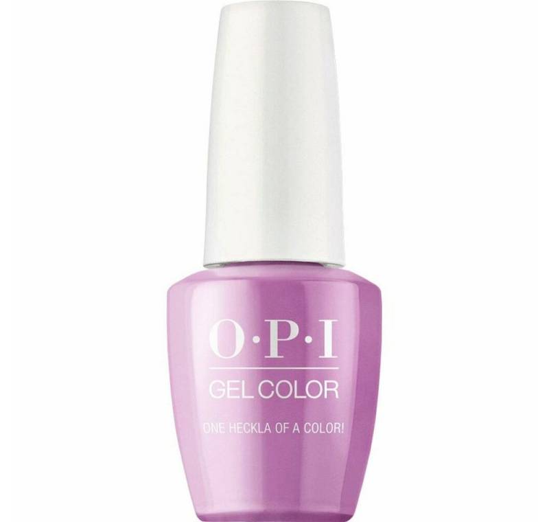 OPI Nageldesign Zubehör Semi-permanent nail polish, Gel Color One Heckla Of A Color!, 15ml von OPI