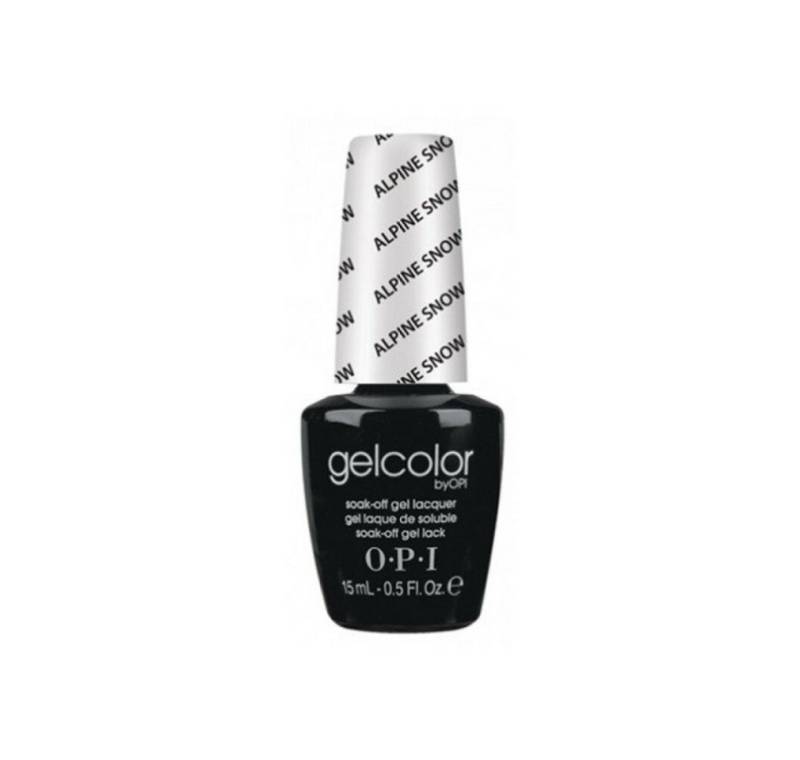 OPI Nagellack Gel Color Semi-Permanenter Nagellack Alpiner Schnee 15 ml von OPI