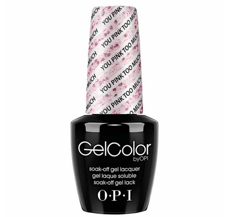 OPI Nagellack Gel Color Semi-Permanenter Nagellack GC G40 You Pink Too Much 15 ml von OPI