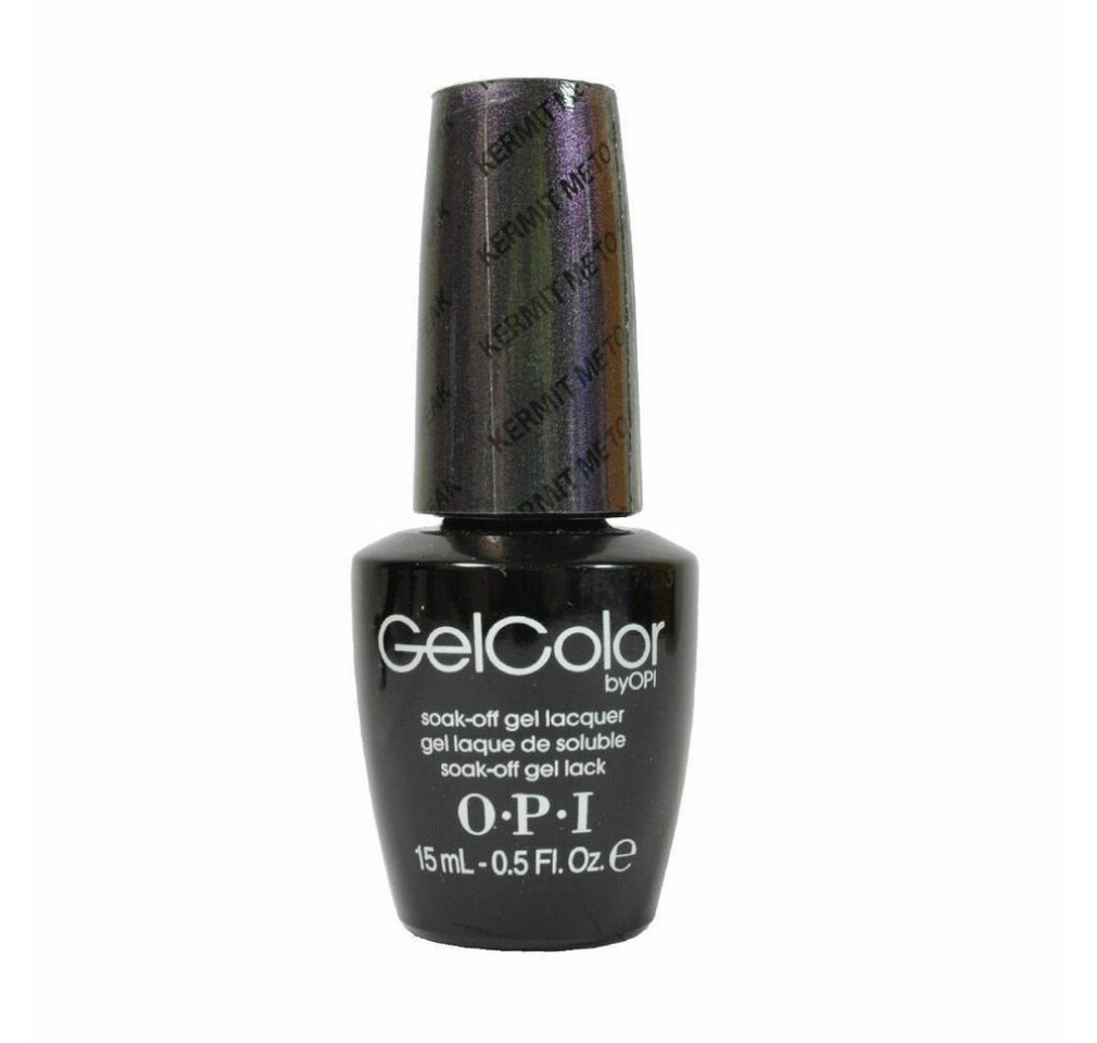 OPI Nagellack Gel Color Semi-Permanenter Nagellack Kermit Me To Speak 15 ml von OPI
