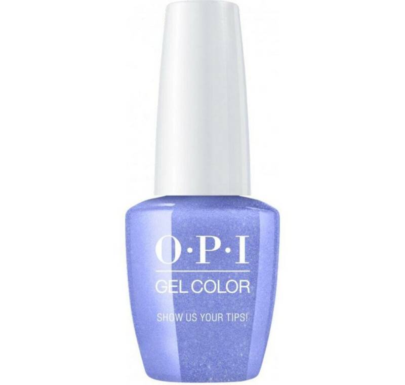 OPI Nagellack Gel Color Semi-Permanenter Nagellack Show Us Your Tips! 15 ml von OPI