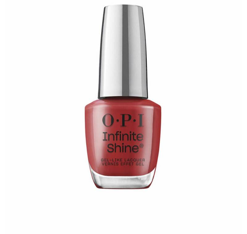 OPI Nagellack Infinite Shine, Lang anhaltender Nagellack #Big Apple Red 15 ml von OPI