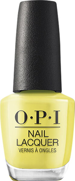 OPI Nail Lacquer Stay Out All Bright? NLP008 Gelb 15 ml von OPI