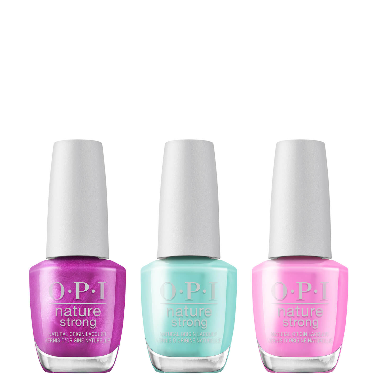 OPI Nature Strong Natural Vegan Nail Polish Trio (Various Colours) - Succulent Garden von OPI