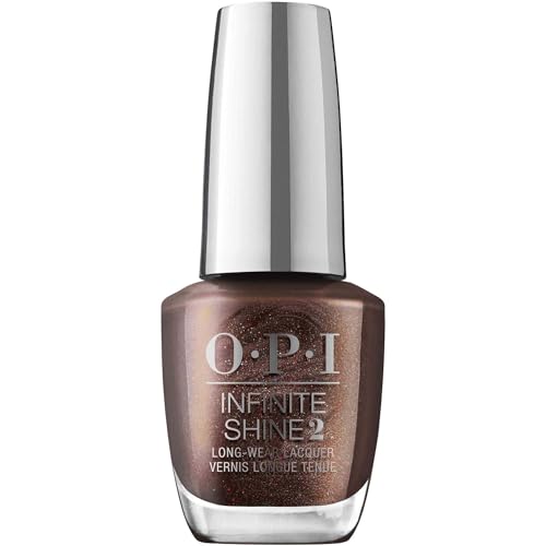 OPI Terribly Nice Christmas Collection – Infinite Shine Nagellack Hot Toddy Naughty – für einen Gel Nägel Look mit bis zu 11 Tagen Halt – mit extra breitem ProWide Pinsel von OPI