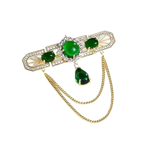 Anstecknadel Herren Anzug Retro Strass Quaste Ketten Brosche for Frauen Elegante Corsage Hochzeit Party Broschen Pins Abzeichen Anstecknadel Herren Anzug Retro Strass Quaste Ketten Brosche for Frauen Elegante Corsage Hochzeit Party Broschen Pins Abzeichen von OPIGJUFD