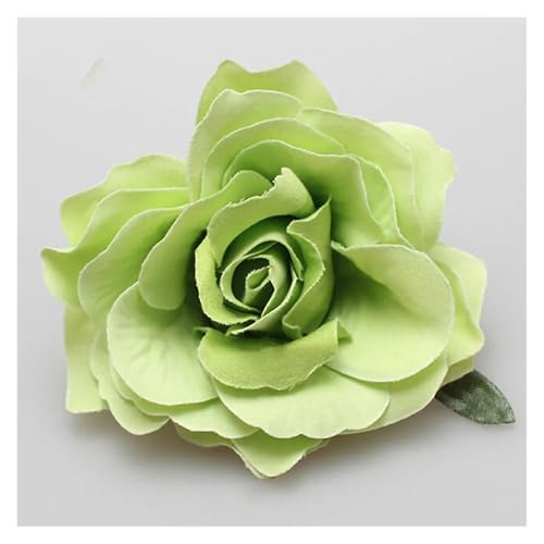 Haarspange Mit Rosenblume 3PCS Rose Künstliche Blume Haarnadel Braut Hochzeit Party Brosche Frauen Haar Clips Headwear(Green) von OPIGJUFD
