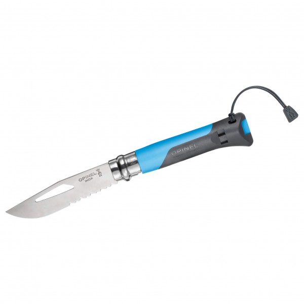 Opinel - Outdoormesser No 08 - Messer Gr 8,5 cm grau von OPINEL