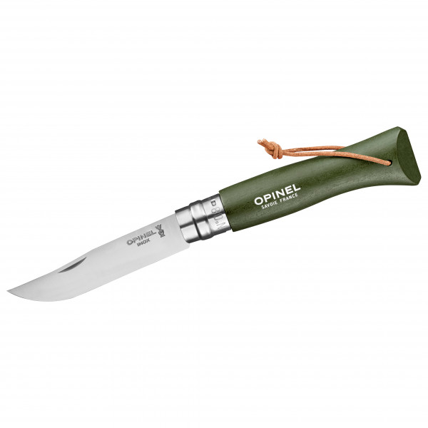 Opinel - Taschenmesser No 08 Colorama - Messer Gr 8,5 cm Klinge oliv von OPINEL