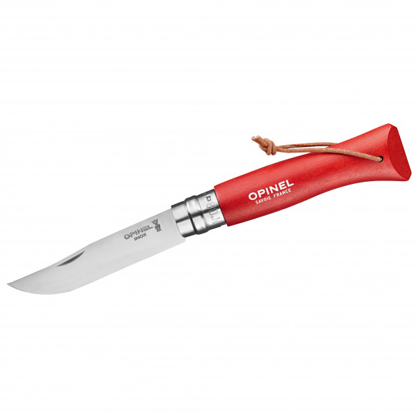 Opinel - Taschenmesser No 08 Colorama - Messer Gr 8,5 cm Klinge rot von OPINEL