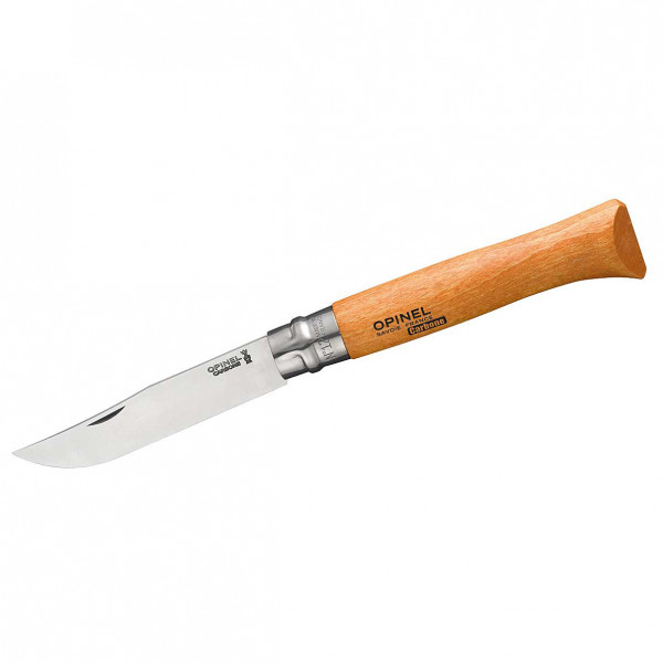 Opinel - Taschenmesser No 12 Carbon - Messer Gr 12,2 cm beech von OPINEL