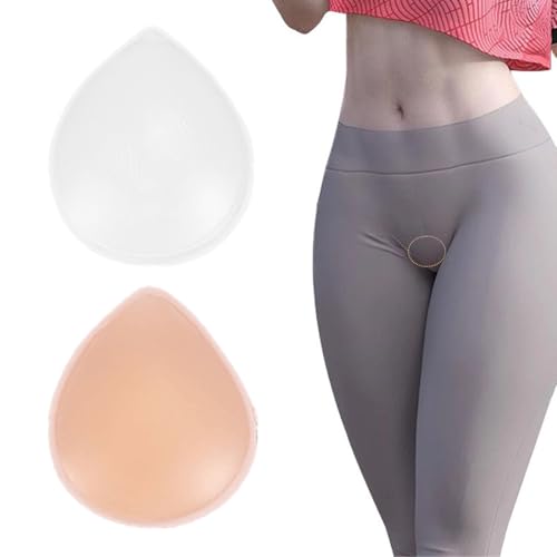 2 Stück Cameltoe Einlage Camel Toe Slip Camel Toe Concealer Selbstklebender Silikonschutz Unsichtbar, wiederverwendbar Für Badeanzug, Strumpfhose, Yogahose, Bikini von OPIURVY