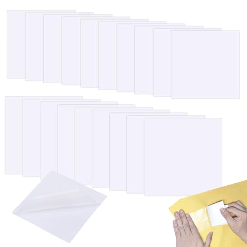 20er-Pack aufblasbare Flicken-Set, selbstklebende, wasserdichte TPU-Pool-Flicken, transparente Vinyl-Flicken für aufblasbare Pools, Schwimmringe von OPIURVY