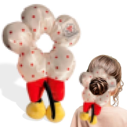 Duttnetz Haarnetz, Duttnetz, Duttpolster, Duttfrisur Hilfsstoff Knotennetz, Kinder Haarschmuck Ballett Dutt Haarnetz Mädchen Dutt Accessoires Damen Haarset Duttnetz Ballett Haarschmuck Mädchen (A) von OPIURVY