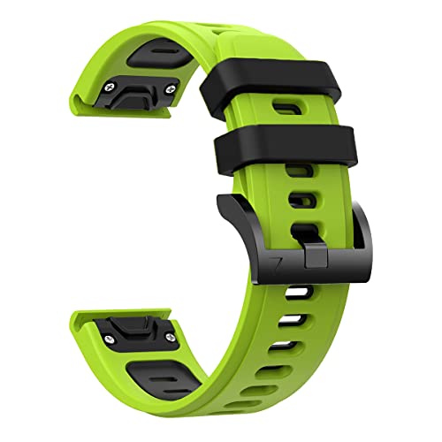 OPKDE 22 x 26 mm Smartwatch-Herrenarmband für Garmin Fenix 7, 7X, 6, 6X, Pro, 5X, 5 Plus, Epix, Schnellverschluss, offizielles Silikon-Armband, For Fenix 5 Plus 6 Pro, Achat von OPKDE