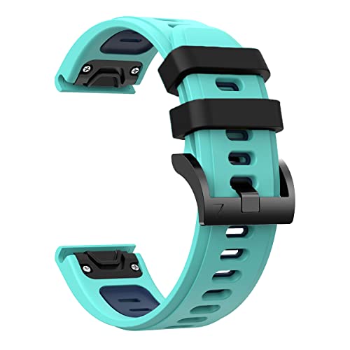OPKDE 22 x 26 mm Smartwatch-Herrenarmband für Garmin Fenix 7, 7X, 6, 6X, Pro, 5X, 5 Plus, Epix, Schnellverschluss, offizielles Silikon-Armband, For Vertix, Achat von OPKDE