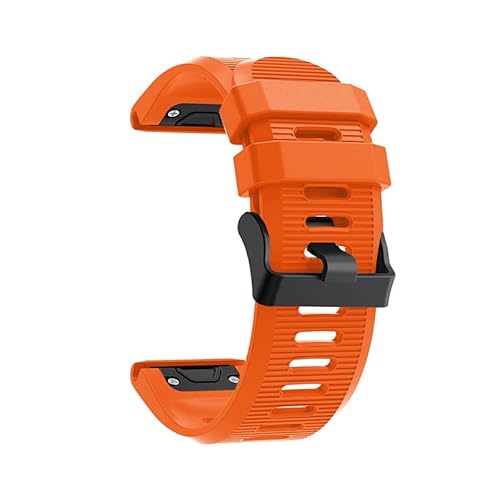 OPKDE 26 mm Schnellverschluss-Armband für Garmin Fenix 6X Pro 5X, Silikonband, Ersatzarmband für Fenix 3 3HR Uhrenarmband, 26MM Fenix 3 3HR, Achat von OPKDE