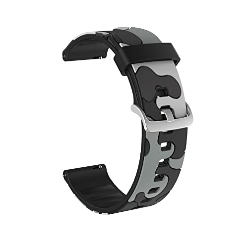 OPKDE Ersatzarmband für Garmin Vivoactive3 Vivoactive 3, Silikon-Armband, Ersatzarmband für Forerunner 245, 245 M, 20 mm, Achat von OPKDE