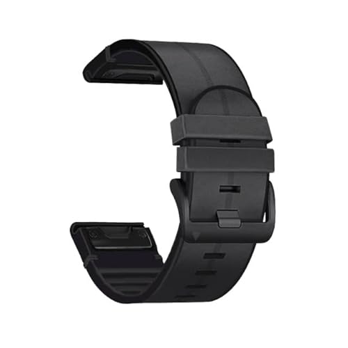 OPKDE Leder-Silikon-Uhrenarmband für Garmin Fenix 5 5X Plus 6 6X Pro Fenix 7X 7 Smart Armband 22 26 mm Quick EasyFit Armbänder, For Fenix 6X Pro 5X Plus, Achat von OPKDE