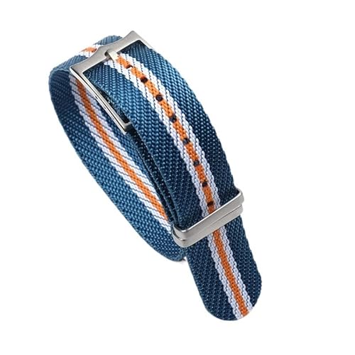 OPKDE Nato-Zulu-Uhrenarmband, 20 mm, 22 mm, Premium-Qualität, Nylon, Ersatz-Uhrenarmband für Tudor-Armband, Dornschließe, 20 mm, Achat von OPKDE