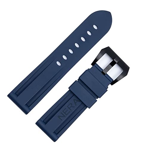 OPKDE Uhrenarmband aus Fluorkautschuk, 22 mm, 24 mm, für Panerai-Uhrenarmband, 24 mm, Achat von OPKDE