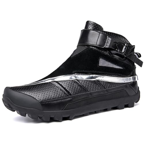 OPPOQ Herren-Motorradstiefel, professionelle wasserdichte Motorradschuhe mit Knöchelunterstützung, Streetbike-Leder-Motorrad-Reit-Biker-Stiefel,Schwarz,39 OPPOQ Herren-Motorradstiefel, professionelle wasserdichte Motorradschuhe mit Knöchelunterstützung, Streetbike-Leder-Motorrad-Reit-Biker-Stiefel,Schwarz,39 von OPPOQ