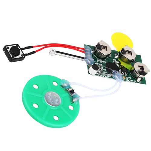 Beschreibbare Karten, Personalisierte Geschenke Zur Sprachaufzeichnung DIY Beschreibbares Grußkartenmodul 4 Minuten Light Sense Voice Sound Record Chip (#2) von OPPWONG