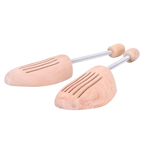 OPPWONG Stiefelströmer, Schuhstrecker für Turnschuhe mit Federsäule 2pcs Holz Anti -Verformung Anti Wrinkle Frauen Männer Schuhbaum Keeper für Konservierte Form (35 36) von OPPWONG