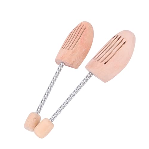 OPPWONG Stiefelströmer, Schuhstrecker für Turnschuhe mit Federsäule 2pcs Holz Anti -Verformung Anti Wrinkle Frauen Männer Schuhbaum Keeper für Konservierte Form (37 38) von OPPWONG