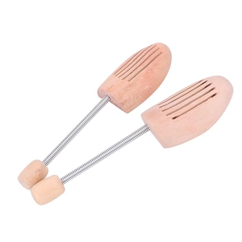 OPPWONG Stiefelströmer, Schuhstrecker für Turnschuhe mit Federsäule 2pcs Holz Anti -Verformung Anti Wrinkle Frauen Männer Schuhbaum Keeper für Konservierte Form (43 44) von OPPWONG
