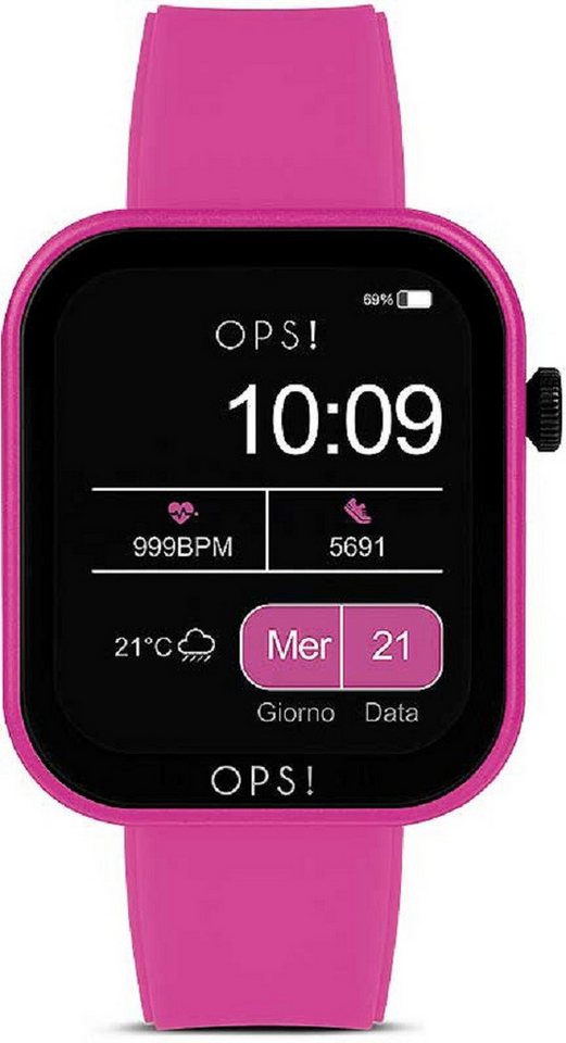 OPS! OBJECTS Digitaluhr Smartwatch - OPS! Modell: OPSSW-28 von OPS! OBJECTS