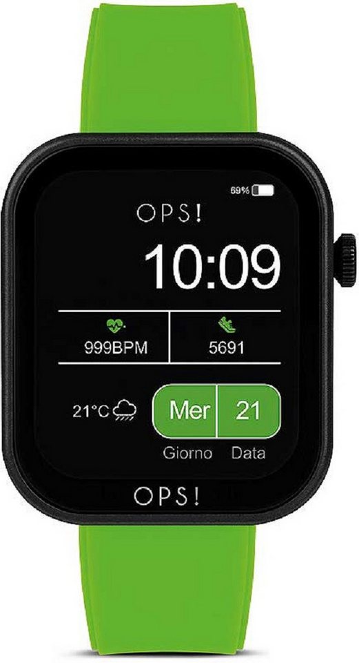 OPS! OBJECTS Digitaluhr Smartwatch - OPS! Modell: OPSSW-33 von OPS! OBJECTS